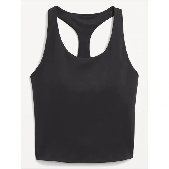 NWT Old Navy PowerSoft Cropped Shelf-Bra Tank Top - Picture 4 of 8